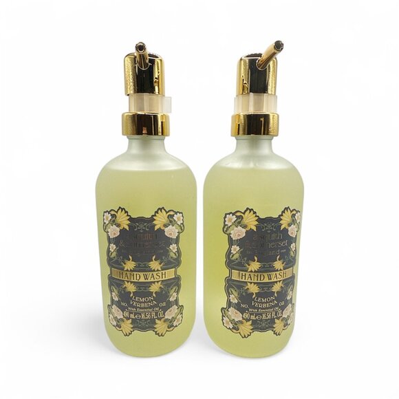 NEW Asquith & Somerset - Lemon Verbena Glass Bottle Hand Wash - 16.56 fl oz - Picture 4 of 6